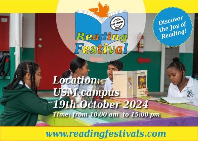  Volunteer for the Reading Festival of Sint Maarten!